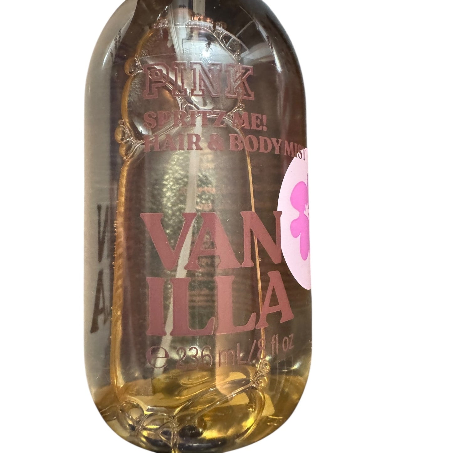 Pink Vanilla Body Lotion & Hair/Body Mist Set 12 Fl Oz & 8 Fl Oz Vanilla Bean Extract Coconut Oil