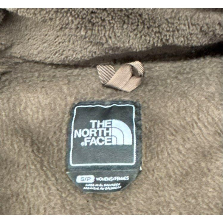 The North Face Women's Brown Fleece Full-Zip Jacket Size S