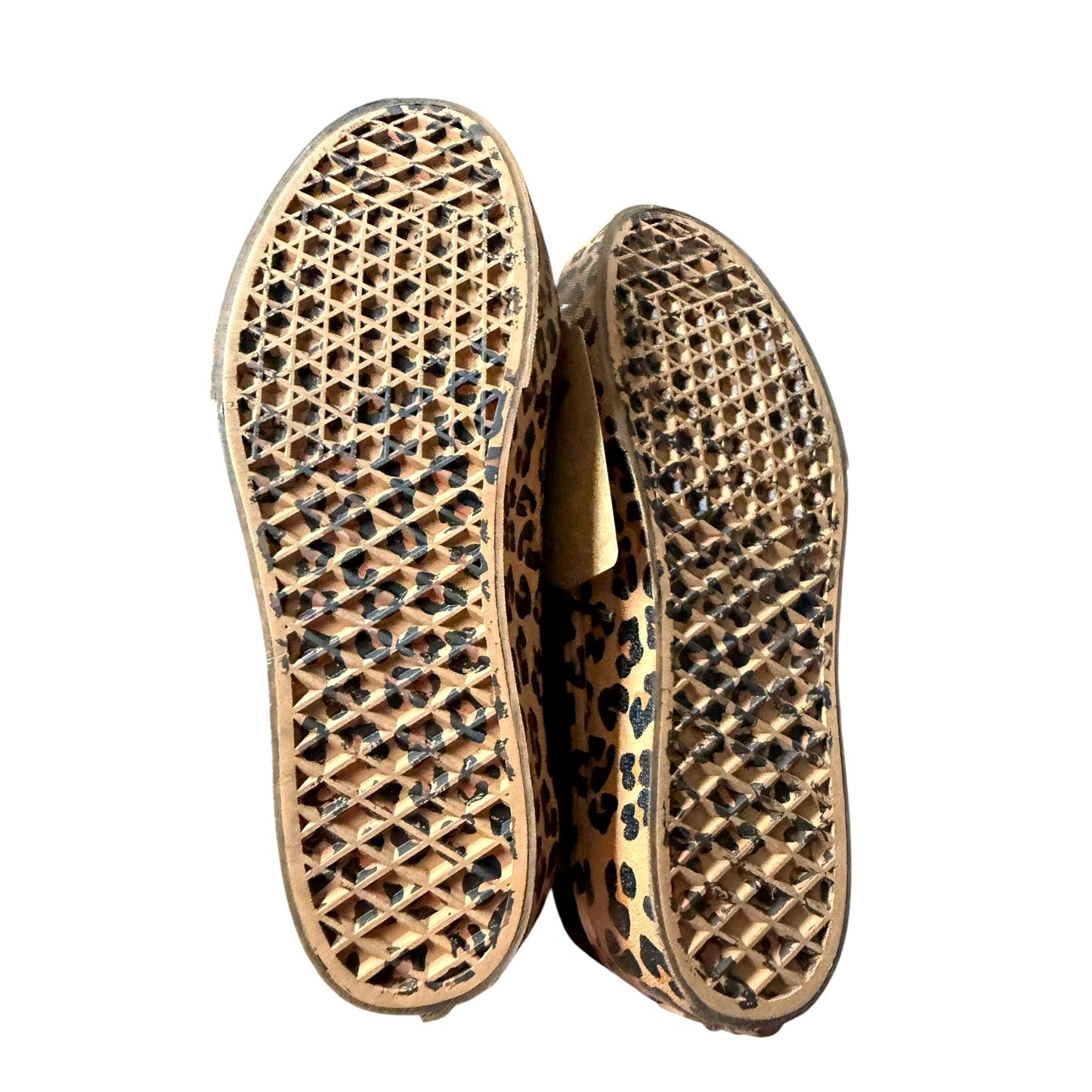 Vans Off The Wall Leopard Print Women's 9 NWOT