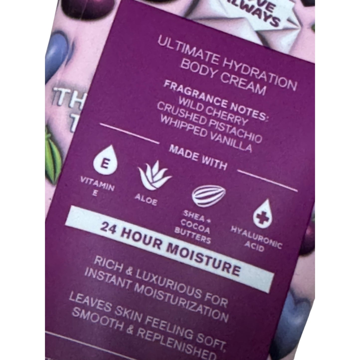 Bath & Body Works Sweetheart Cherry Fine Fragrance Mist & Ultimate Hydration Body Cream Set NEW