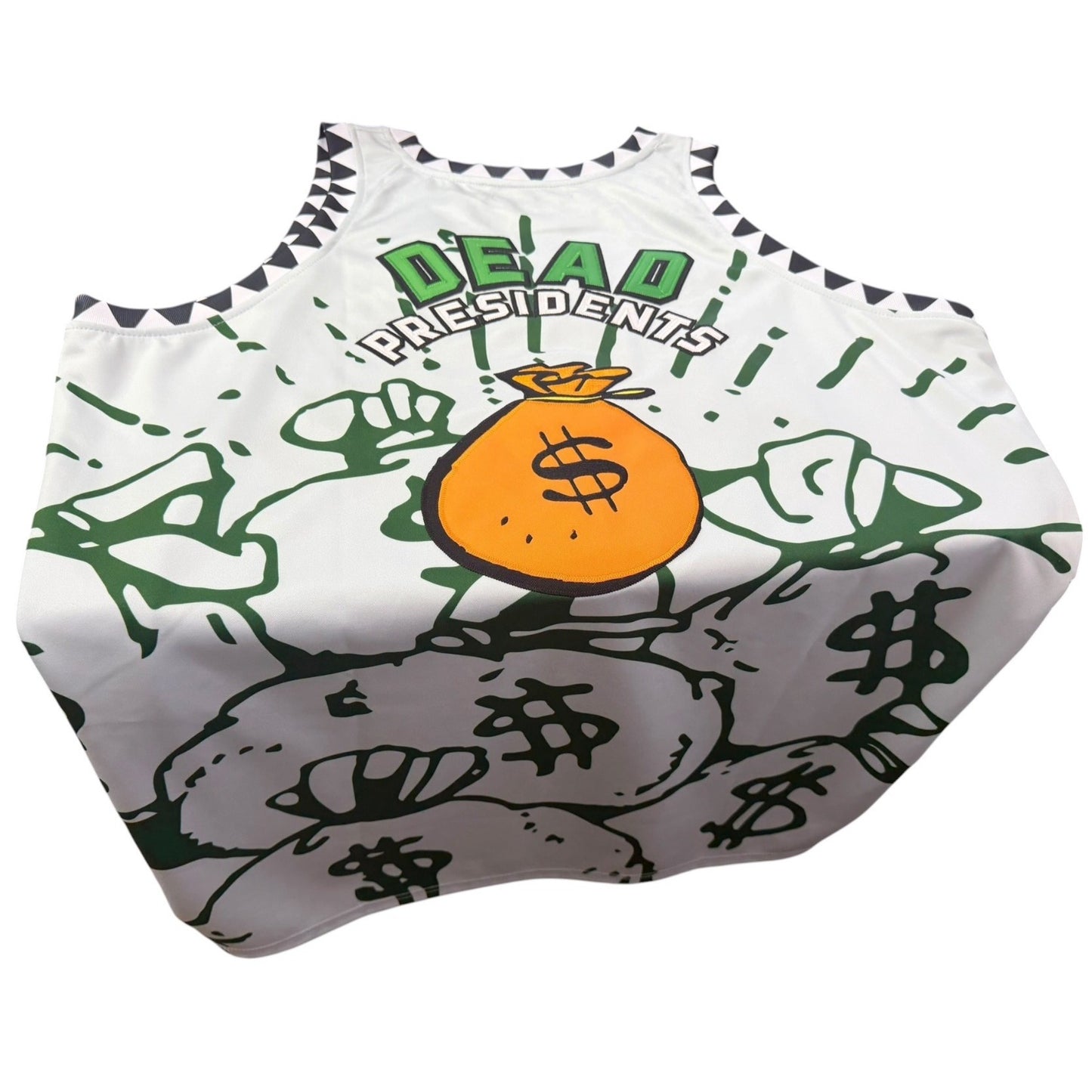 Headgear Classics "Dead Presidents" Basketball Jersey SZ 4X