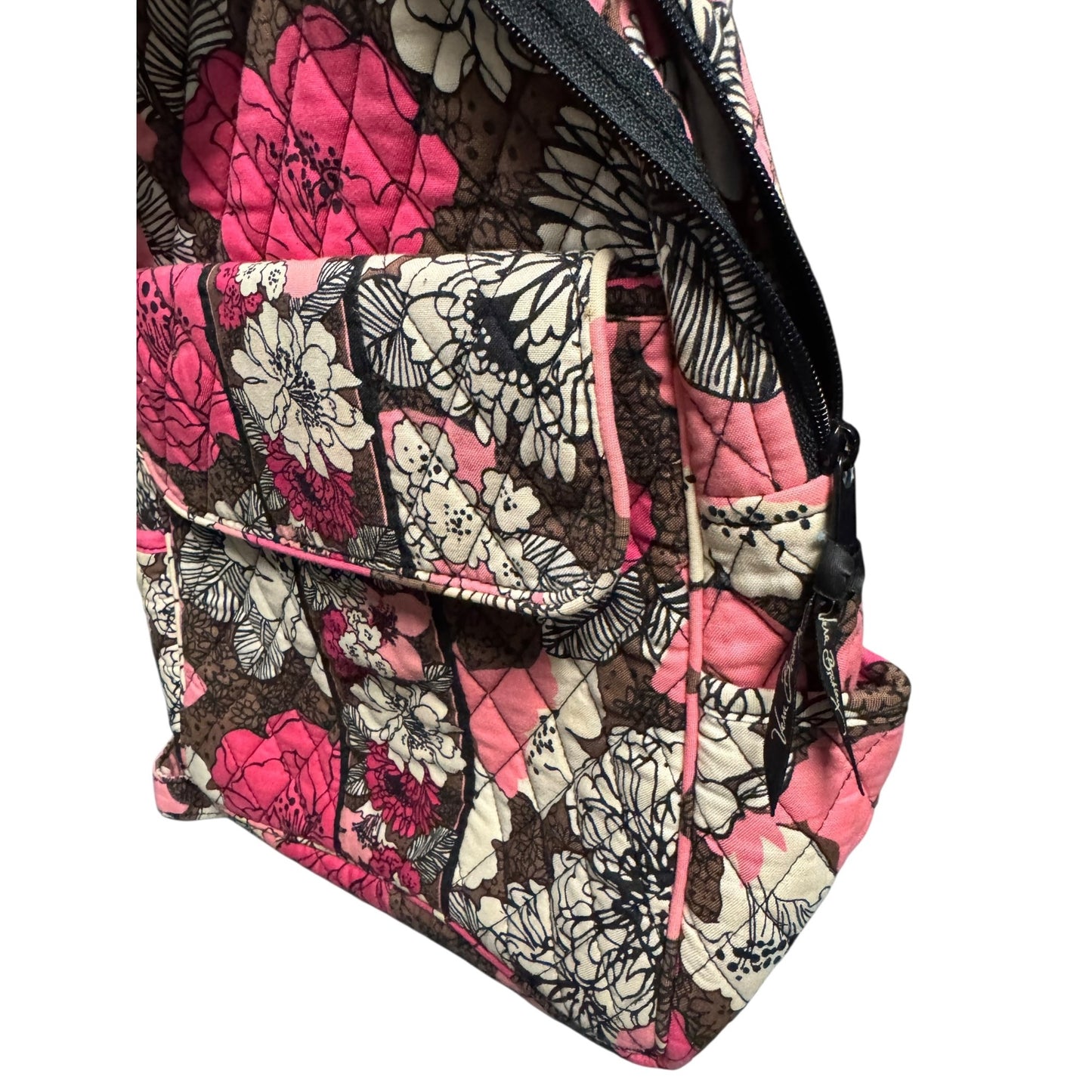 Vera Bradley Floral Quilted Cotton Mini Backpack