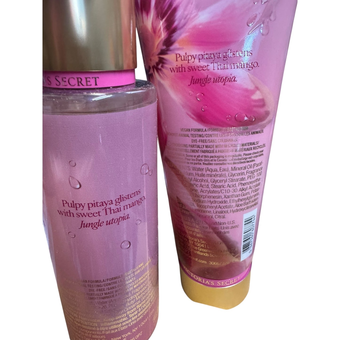 Victoria's Secret 2pc Dewy Dragon Fruit Nectar NEW