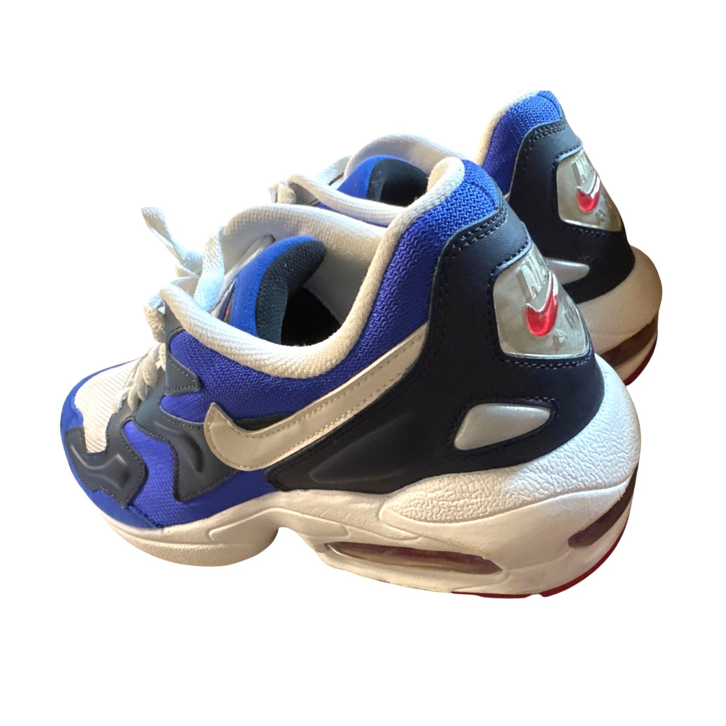Nike Air Max 2 Light Sneakers White/Blue/Black Men’s size 9