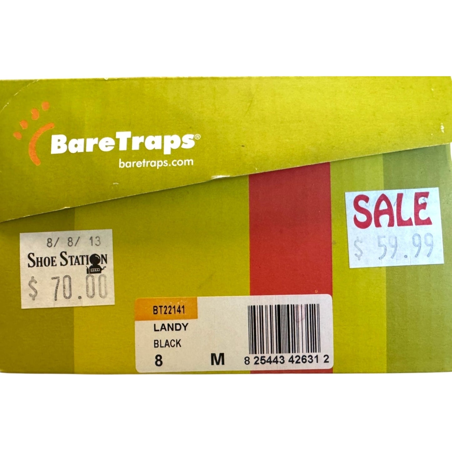 Bare Traps Women's Landy Black Wedge Shoes Size 8