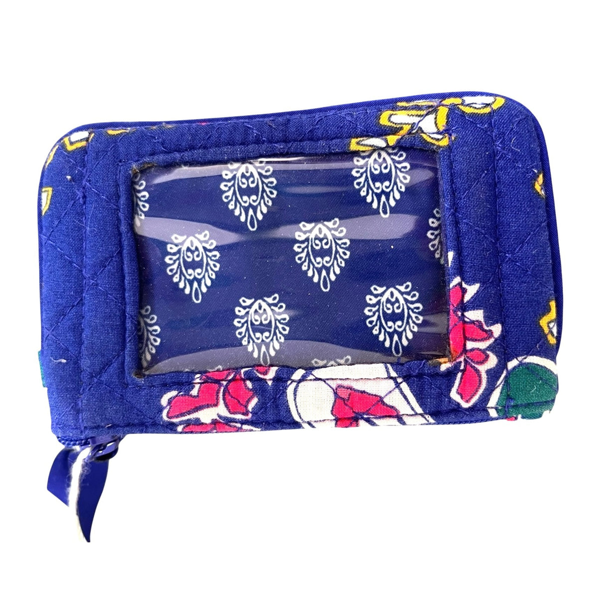 Vera Bradley Romantic Paisley RFID Card & Coin Purse