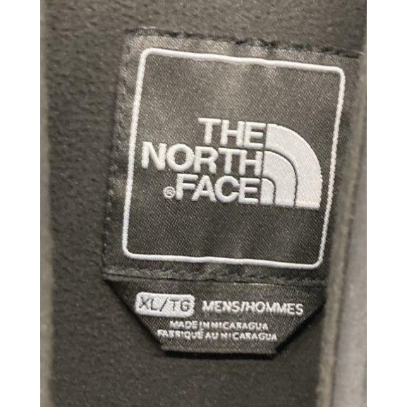 The North Face Mens XL Black Full-Zip Jacket With Logo Lightweight & Warm Outerwear