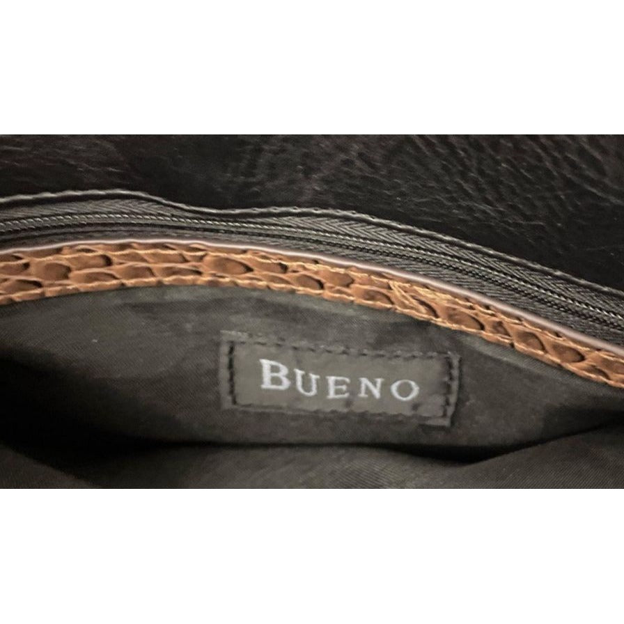 Bueno Collection Black & Brown Women's Handbag NWT