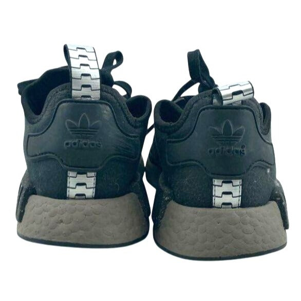Adidas Star Wars NMD_R1 Mandalorian Black Gray Brown Men's Sneakers Size 8