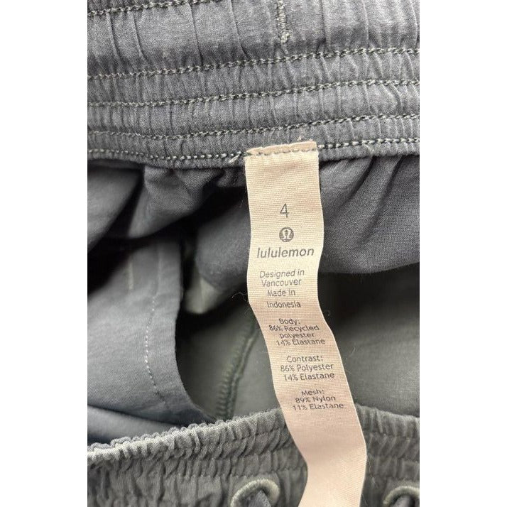 Lululemon Spring Break Away Short 3" Juniper Women's Size 4