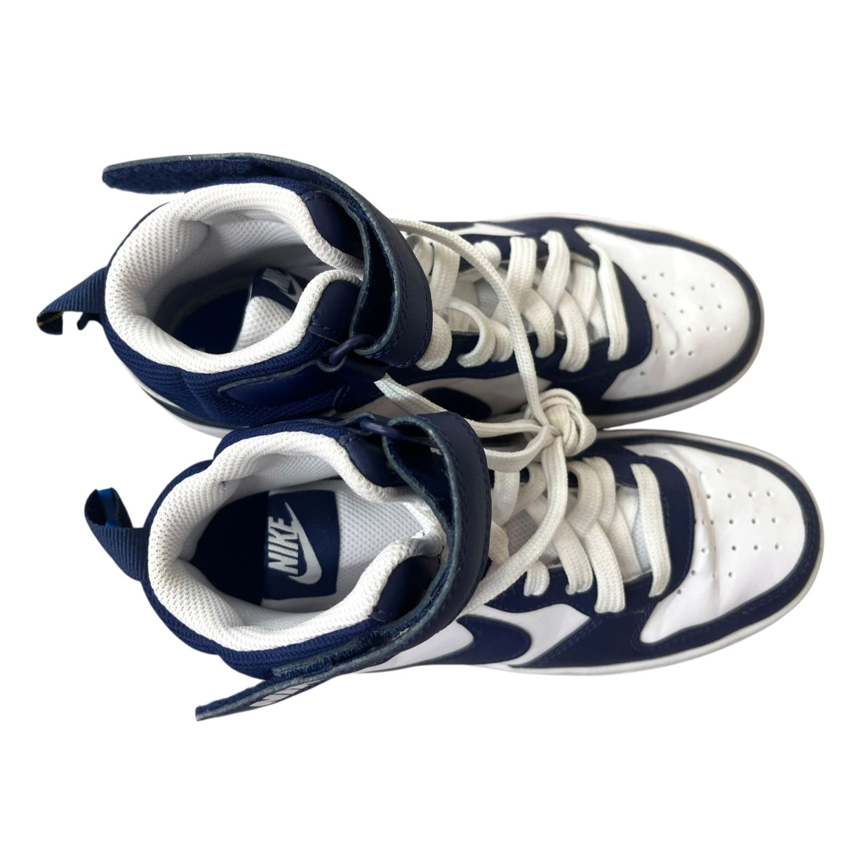 Nike Court Borough Mid 2 Youth High-Top Basketball Shoes US 4.5Y