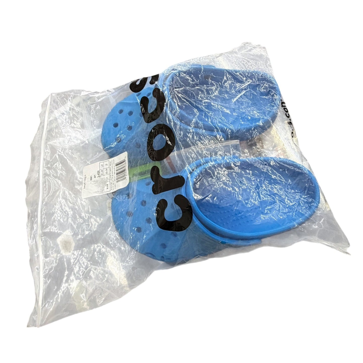 Classic Baya Clog Crocs Blue Iconic Children's Size 2