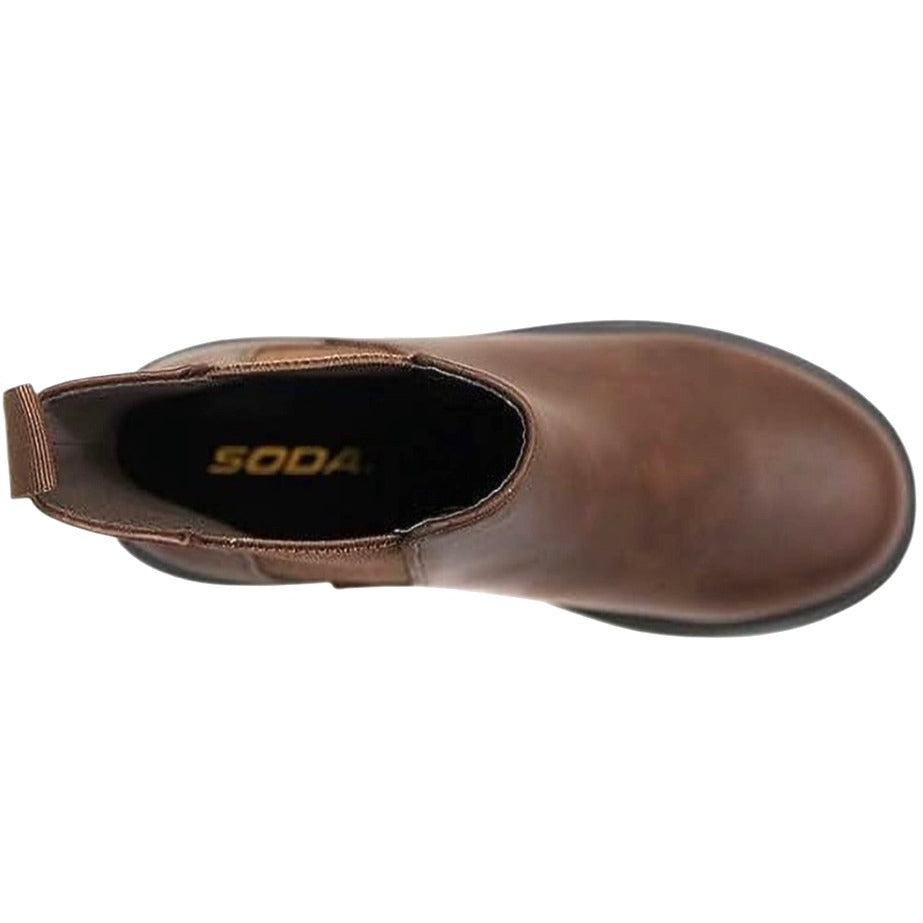 Soda Pilot Lug Sole Booties Women's Size 10