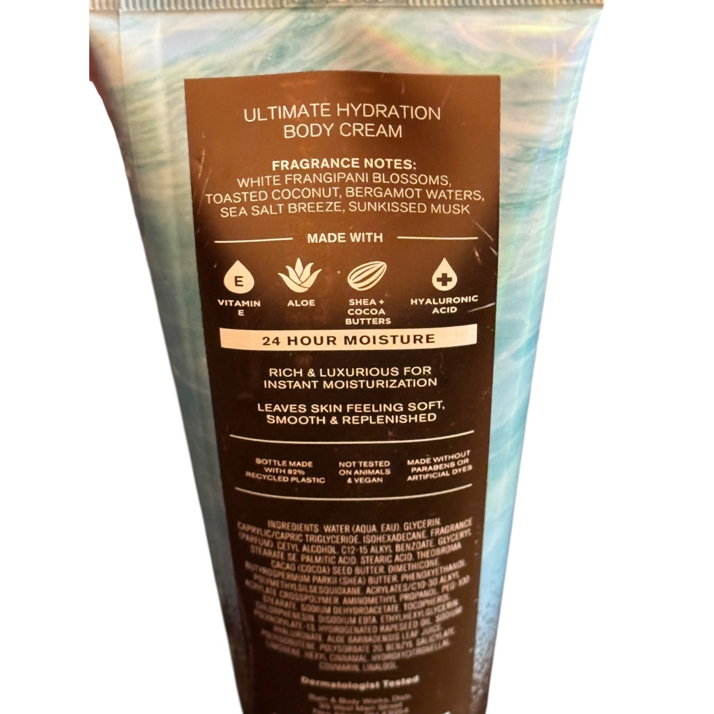 Bath & Body Works At The Beach Fine Fragrance Mist & Ultimate Hydration Body Cream Set NEW