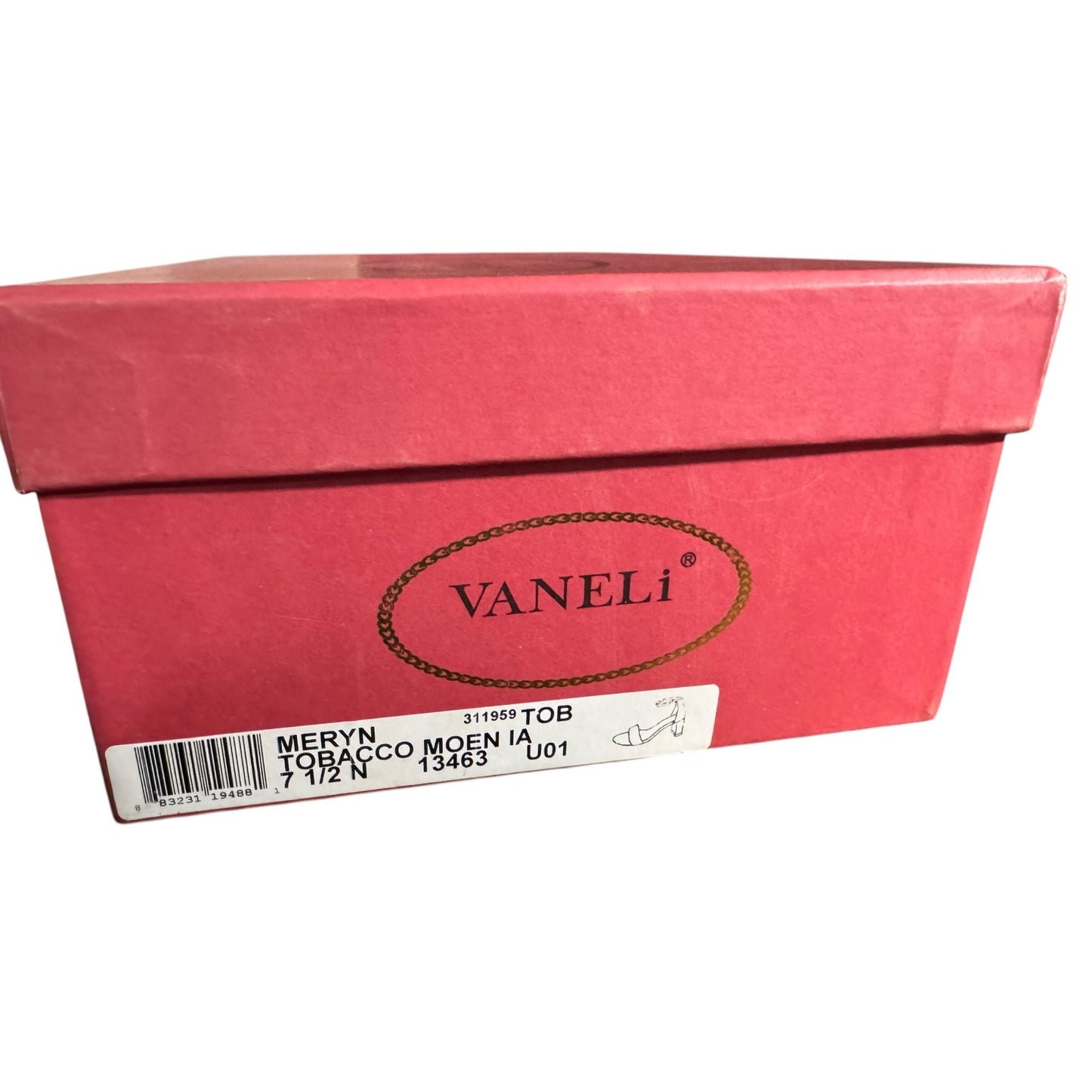 Vaneli Meryn Ankle Strap Block Heel Sandals 7.5 N Womens Shimmering Fabric Open Toe Dress Shoes