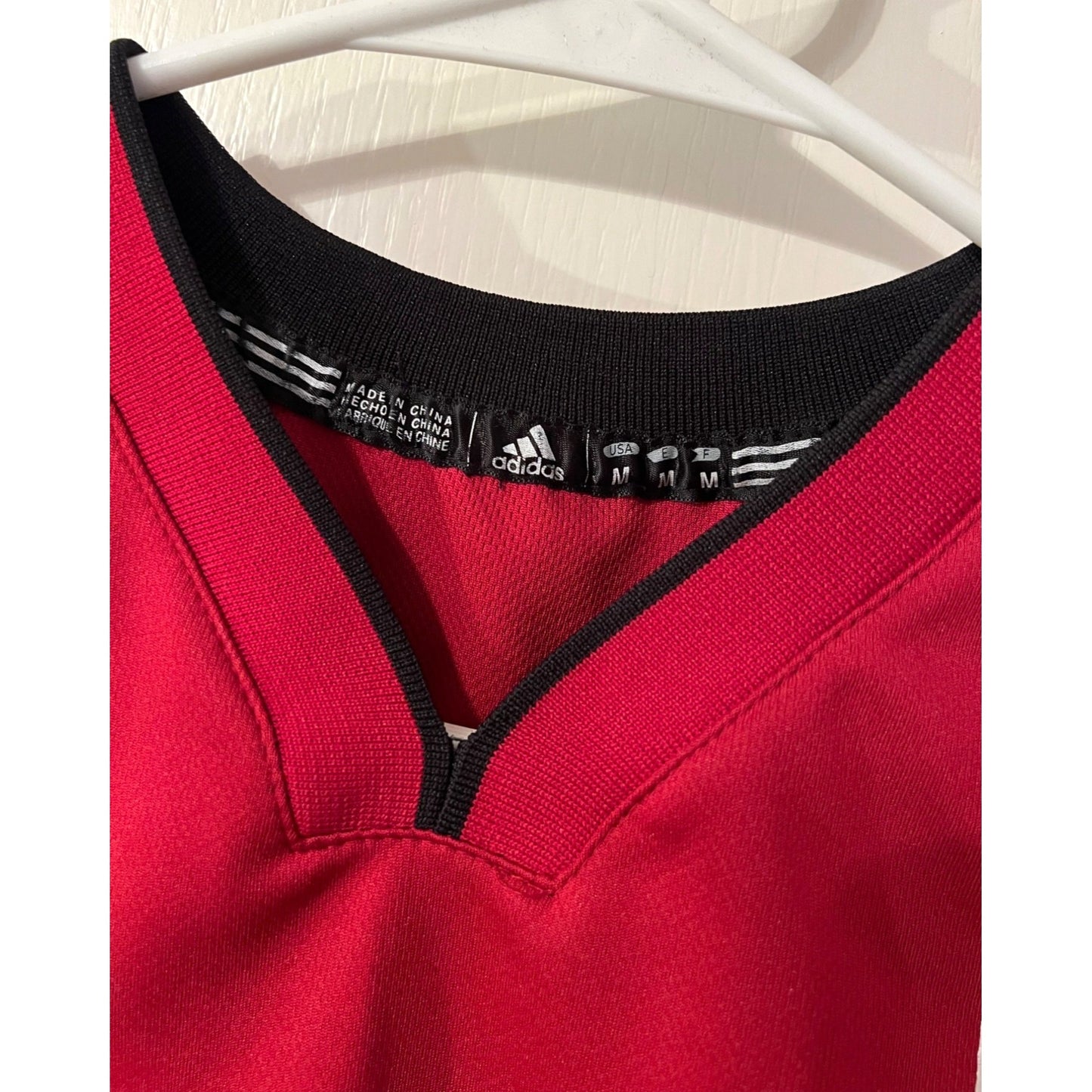 Miami Heat Dwyane Wade #3 Adidas NBA Red & Black Youth Medium Jersey