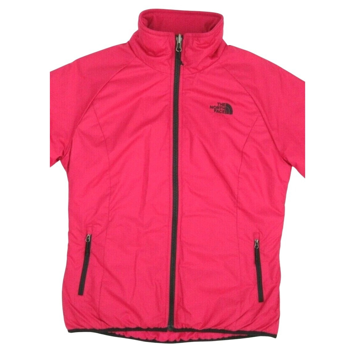 The North Face Womens Pink Lightweight Full-Zip Jacket Size M