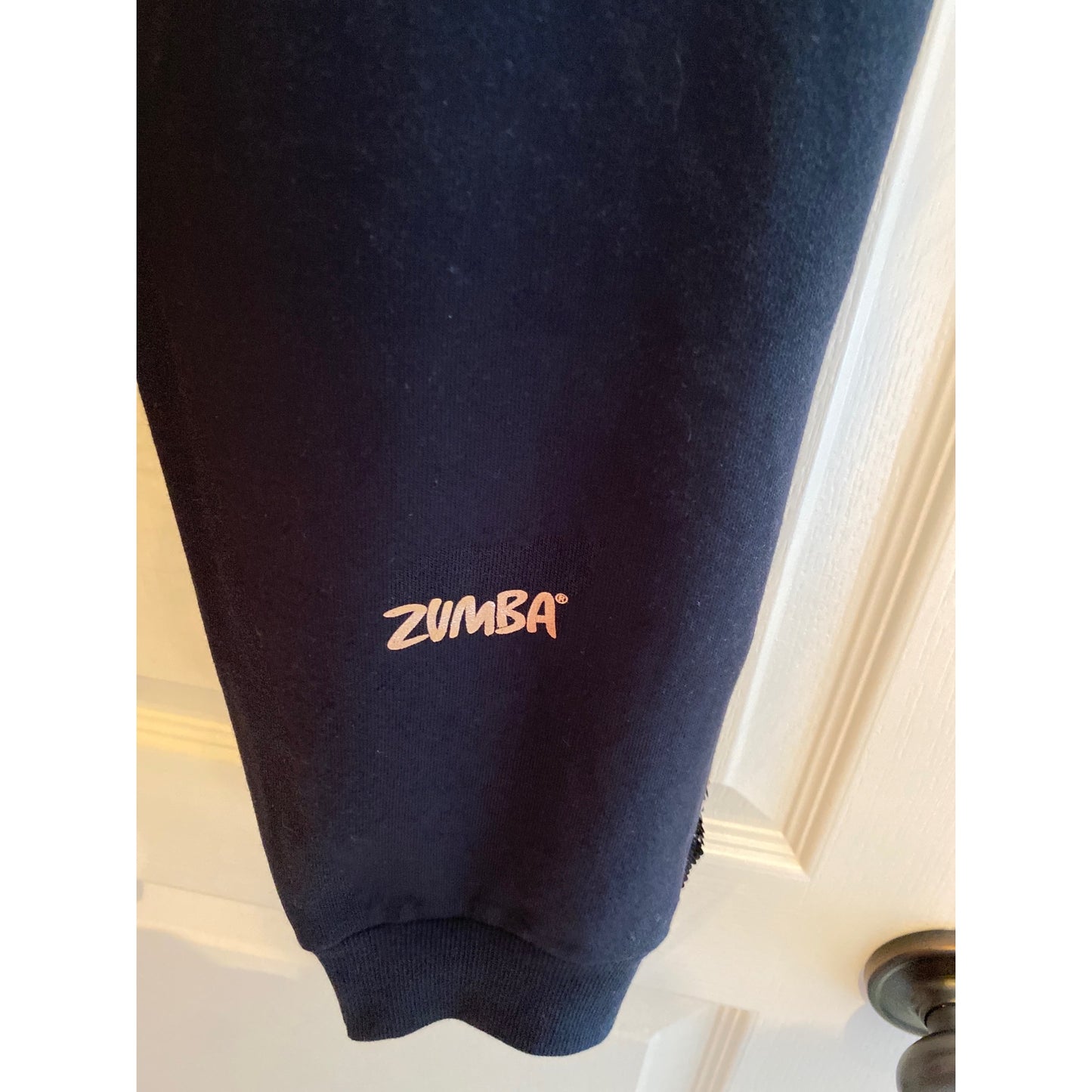 NWT Zumba Small Glitz+ Glamour Capri sequin Sweatpants