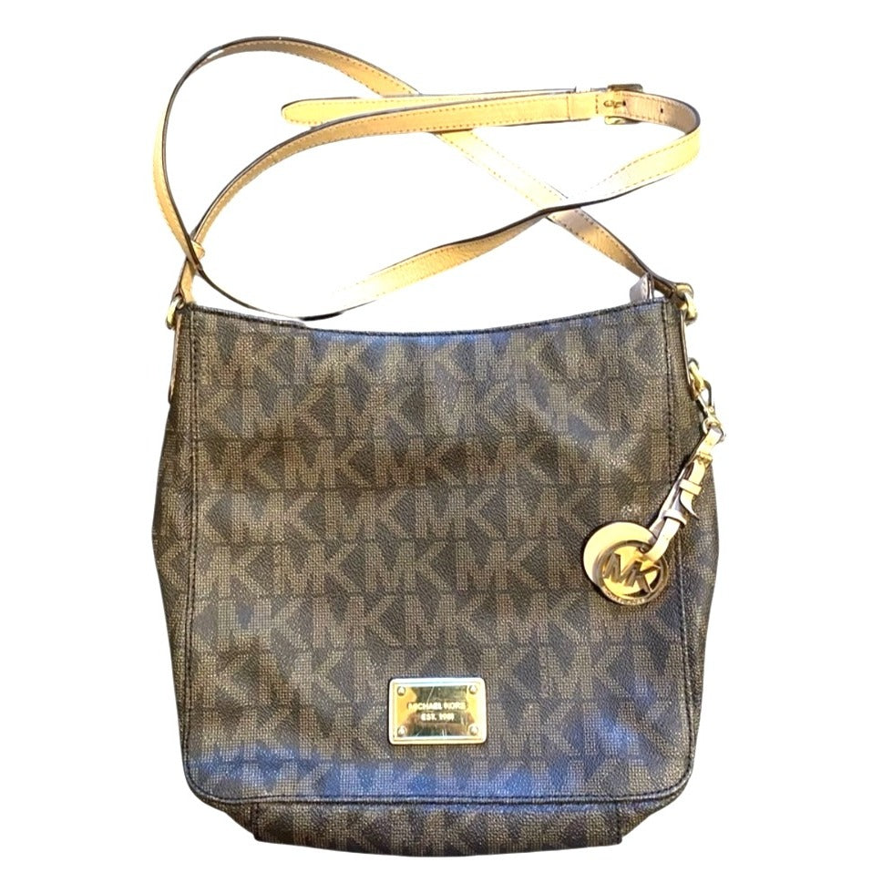 Michael Kors Jet Set Large Logo Crossbody Bag