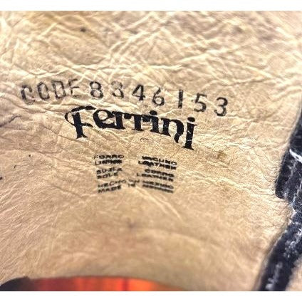 Ferrini Charcoal Country Rebel Western Leather Boot Women's Size 6