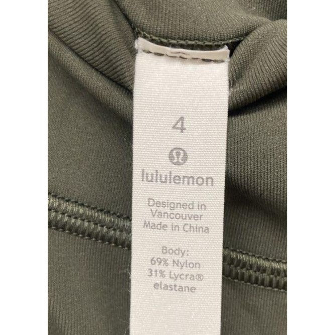 Lululemon Align High-Rise Pant 28" Olive Green Women Size 4 Buttery-Soft Feel Stretchy & Weightless Fit