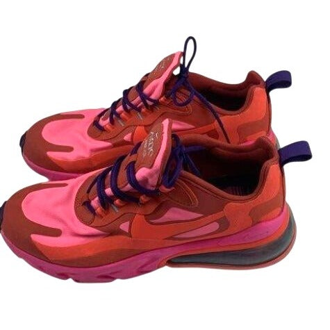Nike Air Max 270 React Mystic Red/Pink Blast Sneakers Women's SZ 8.5