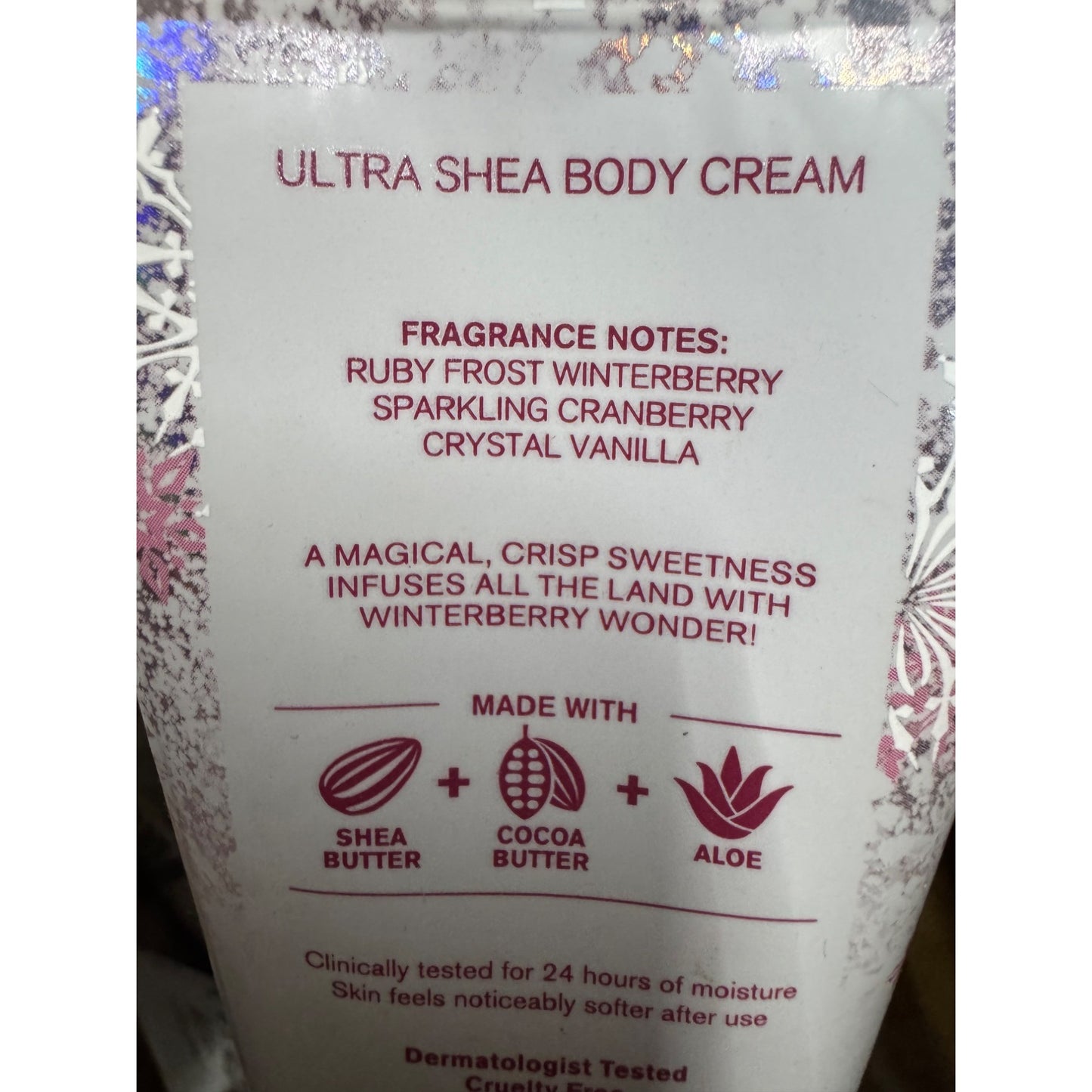 Bath & Body Works 2pc Winterberry Wonder Set NEW