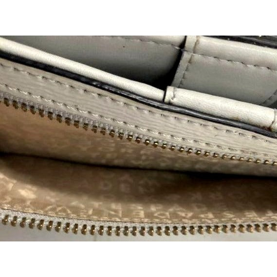 Kate Spade New York Grey Leather Bow Wallet