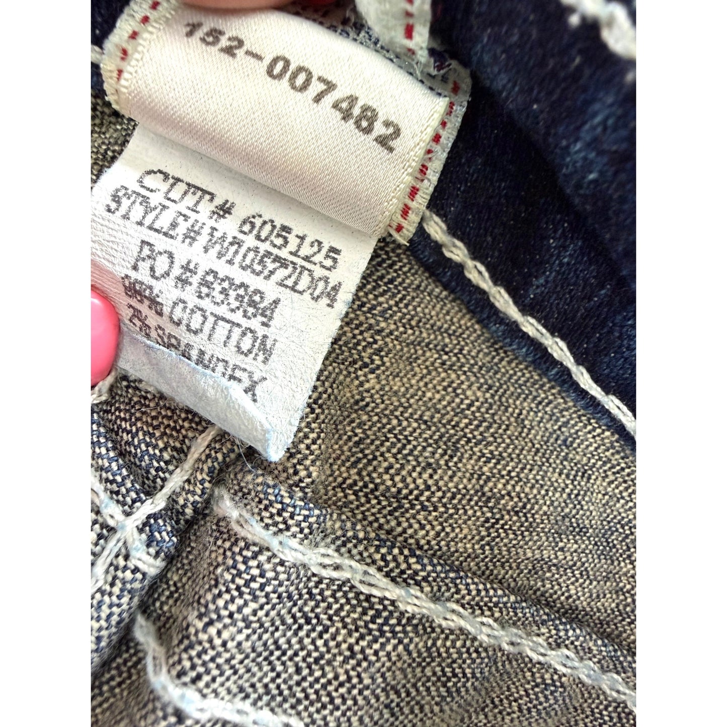 True Religion Women's Dark Wash Skinny Jeans Size 29