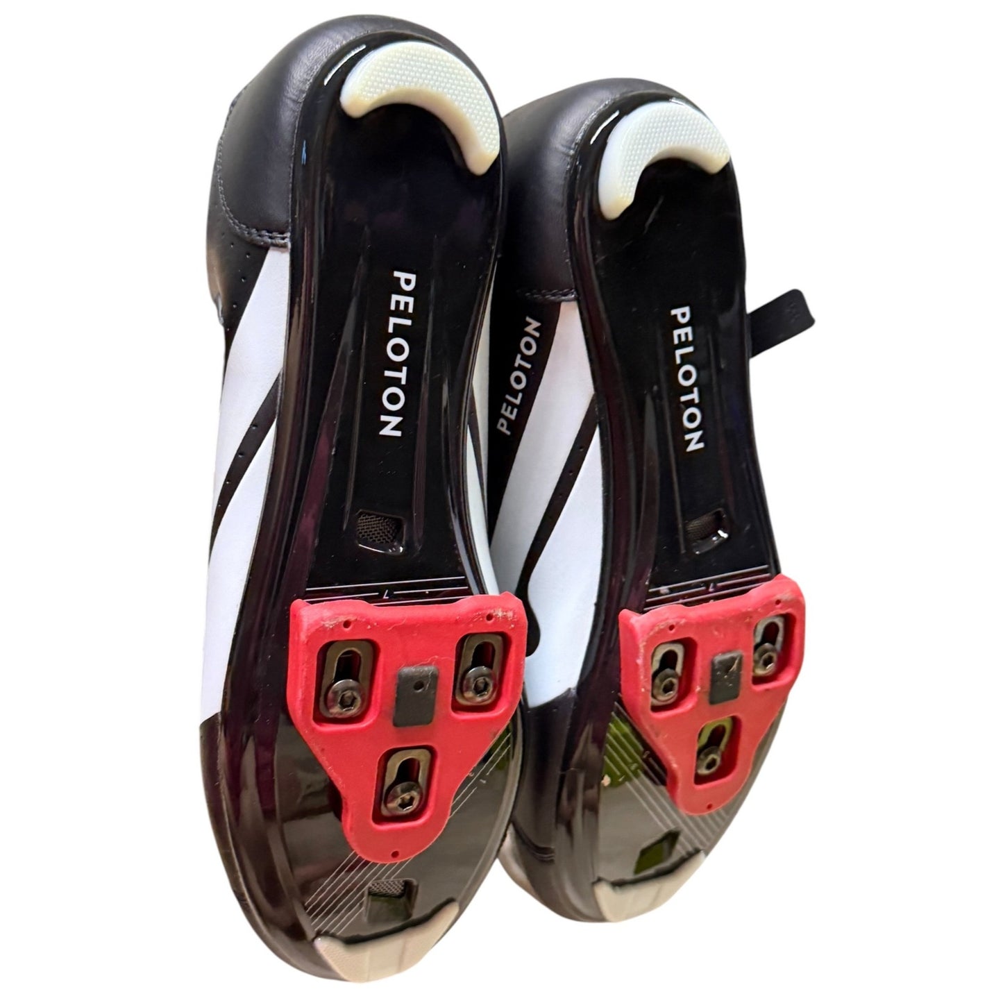 Peloton Cycling Shoes Black & Red Size 43/Men's SZ 10