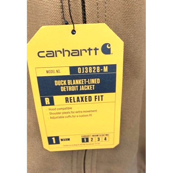 Carhartt Relaxed Fit Duck Blanket-Lined Detroit Jacket 3XL NWT
