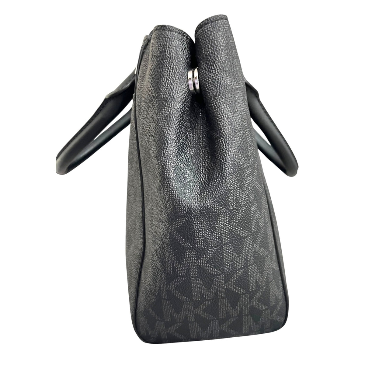 Michael Kors Black Signature Graham Logo Tote