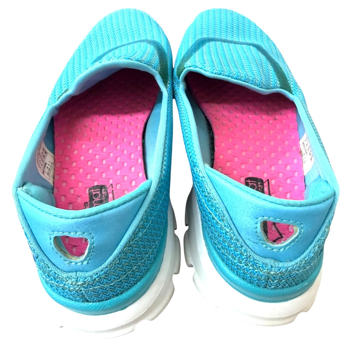 Skechers Go Walk 3 Aqua Blue Slip-On Shoes Women's Size 7
