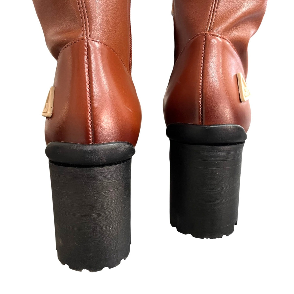 GB Re-Volve Chunky Lug Block Sole Boots SZ 7