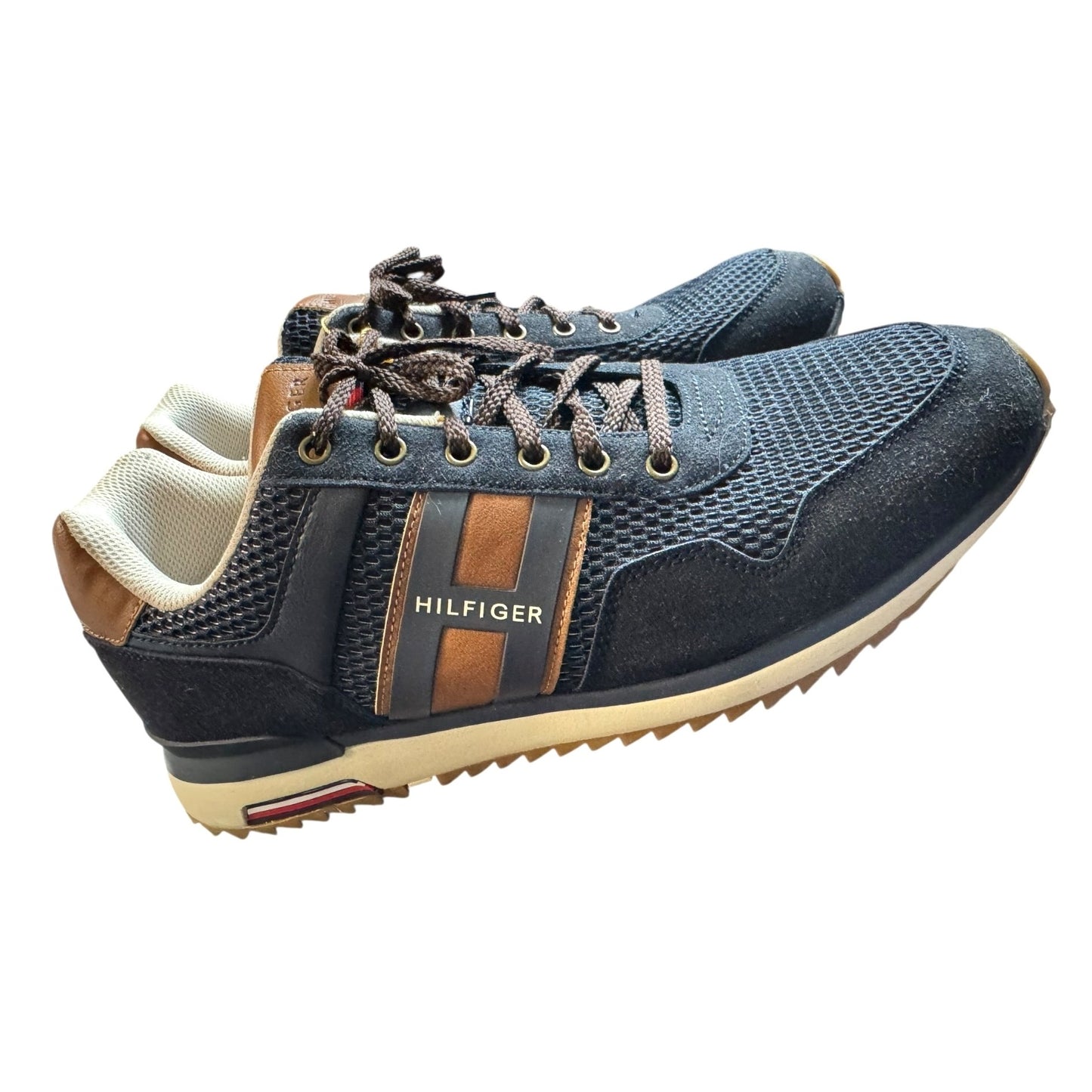 Tommy Hilfiger Men's Navy Memory Foam Sneakers Size 10.5