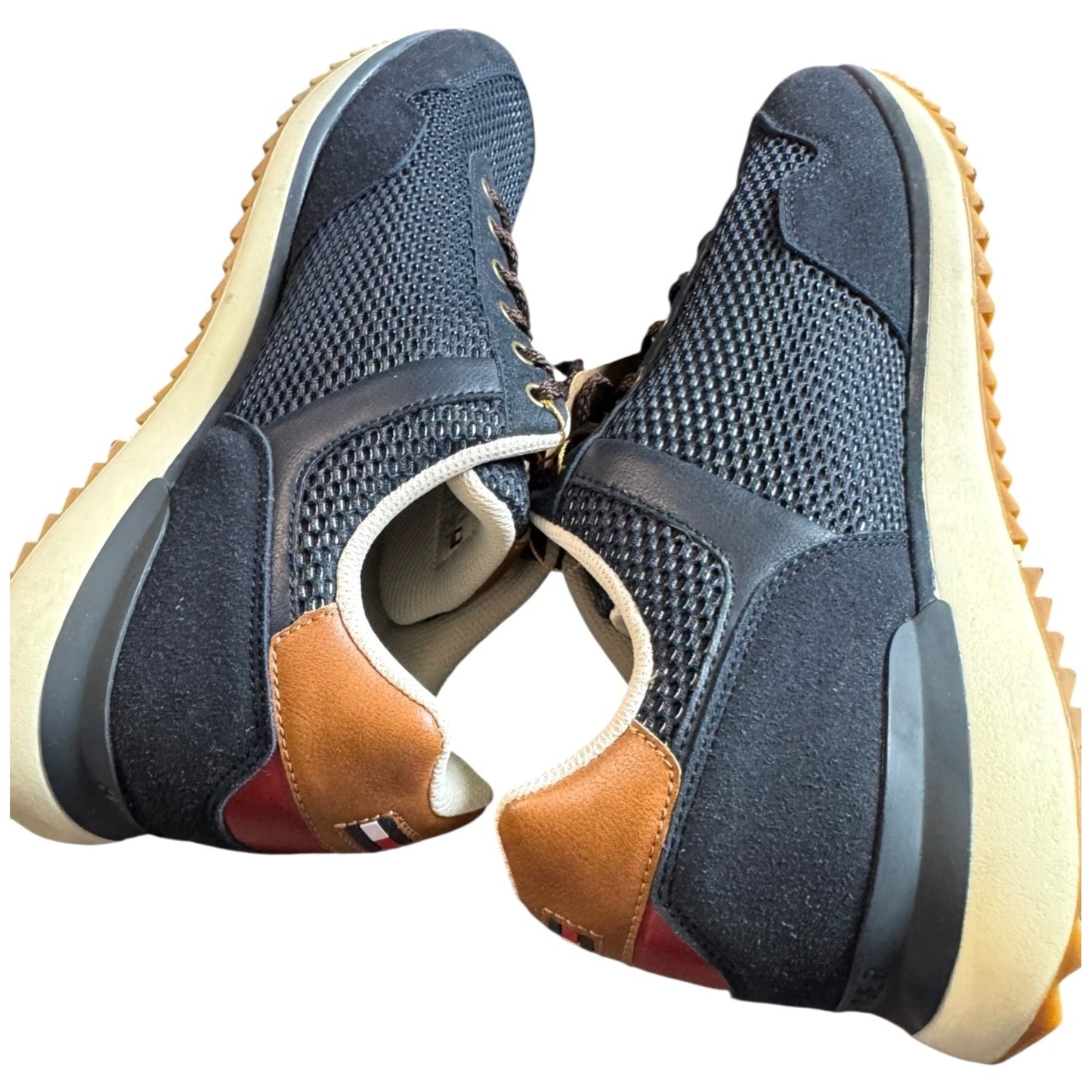 Tommy Hilfiger Men's Navy Memory Foam Sneakers Size 10.5
