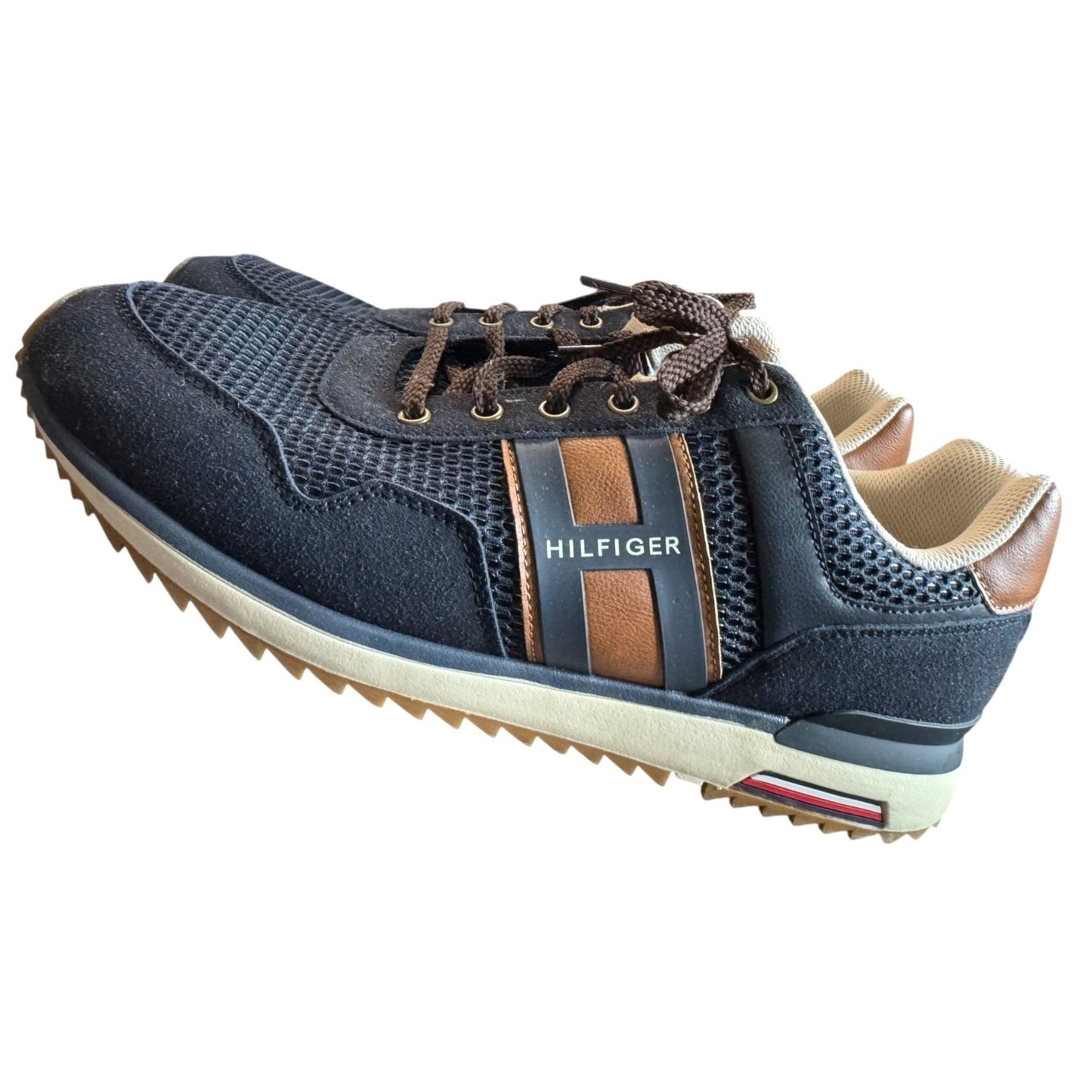 Tommy Hilfiger Men's Navy Memory Foam Sneakers Size 10.5