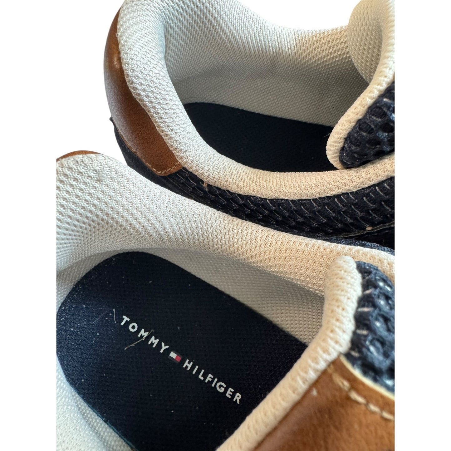 Tommy Hilfiger Men's Navy Memory Foam Sneakers Size 10.5