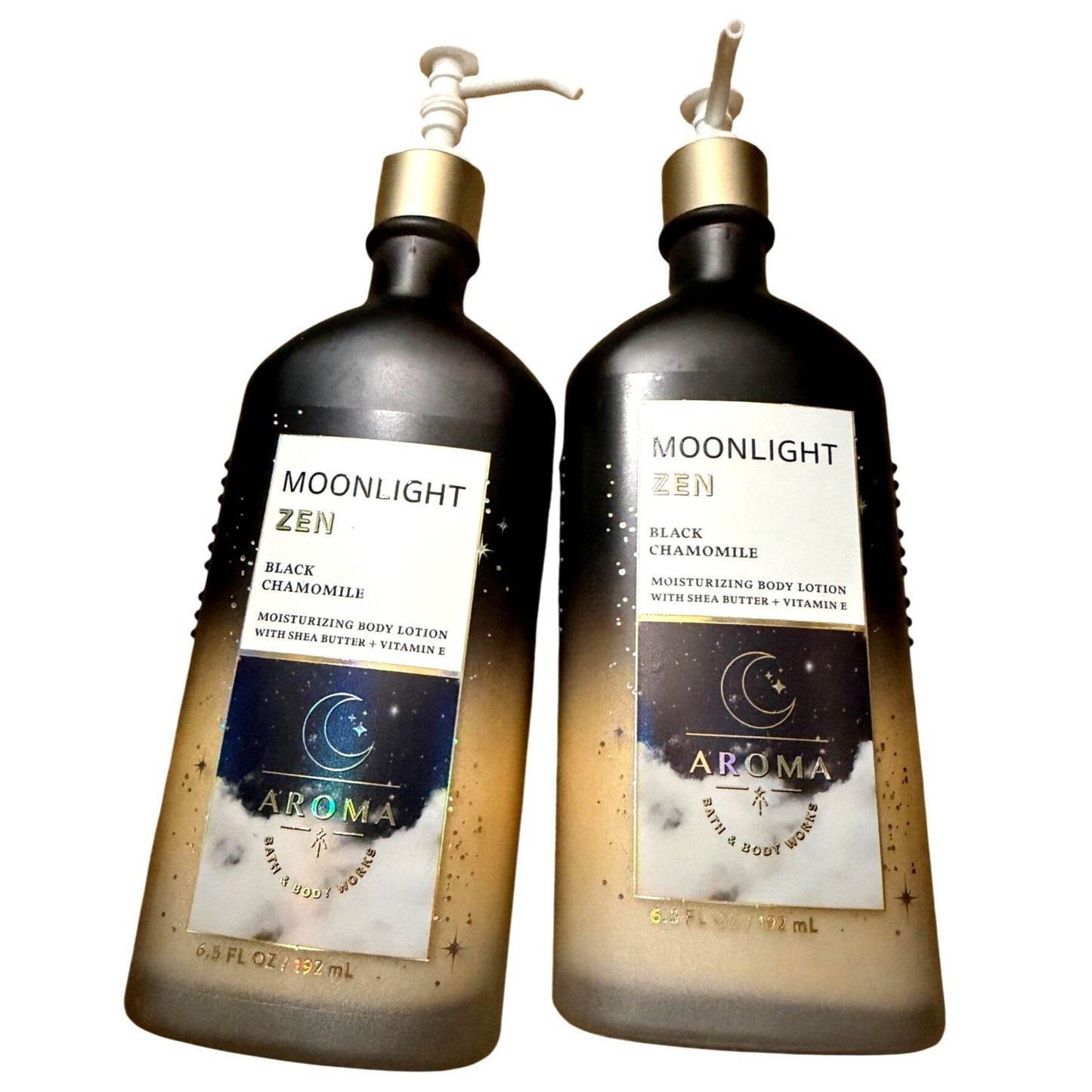 Bath & Body Works Women's Aroma Moonlight Zen Black Chamomile 2pc set NEW