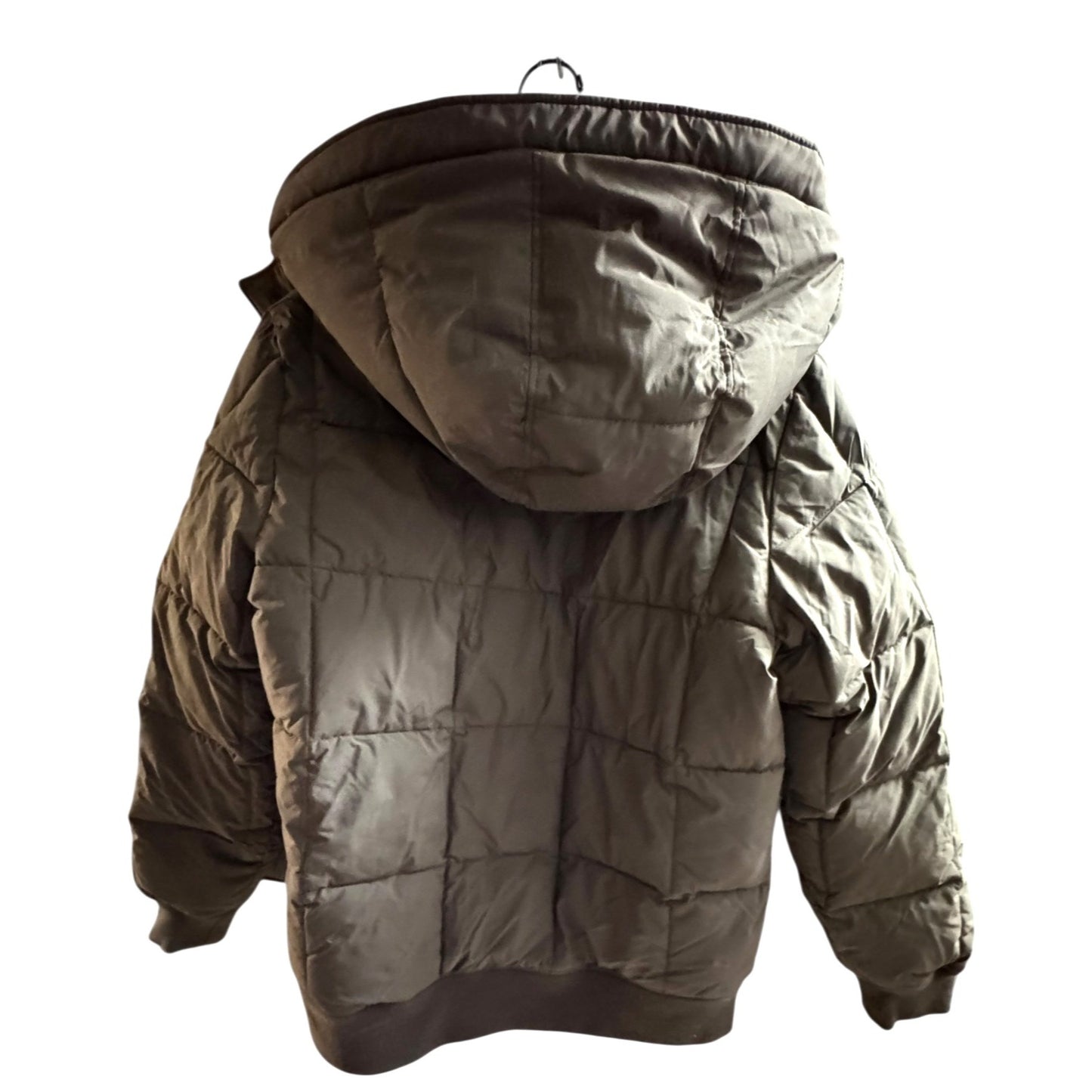 Abercrombie Kids Brown Jacket Size 13/14 Sherpa Insulated Puffer Jacket