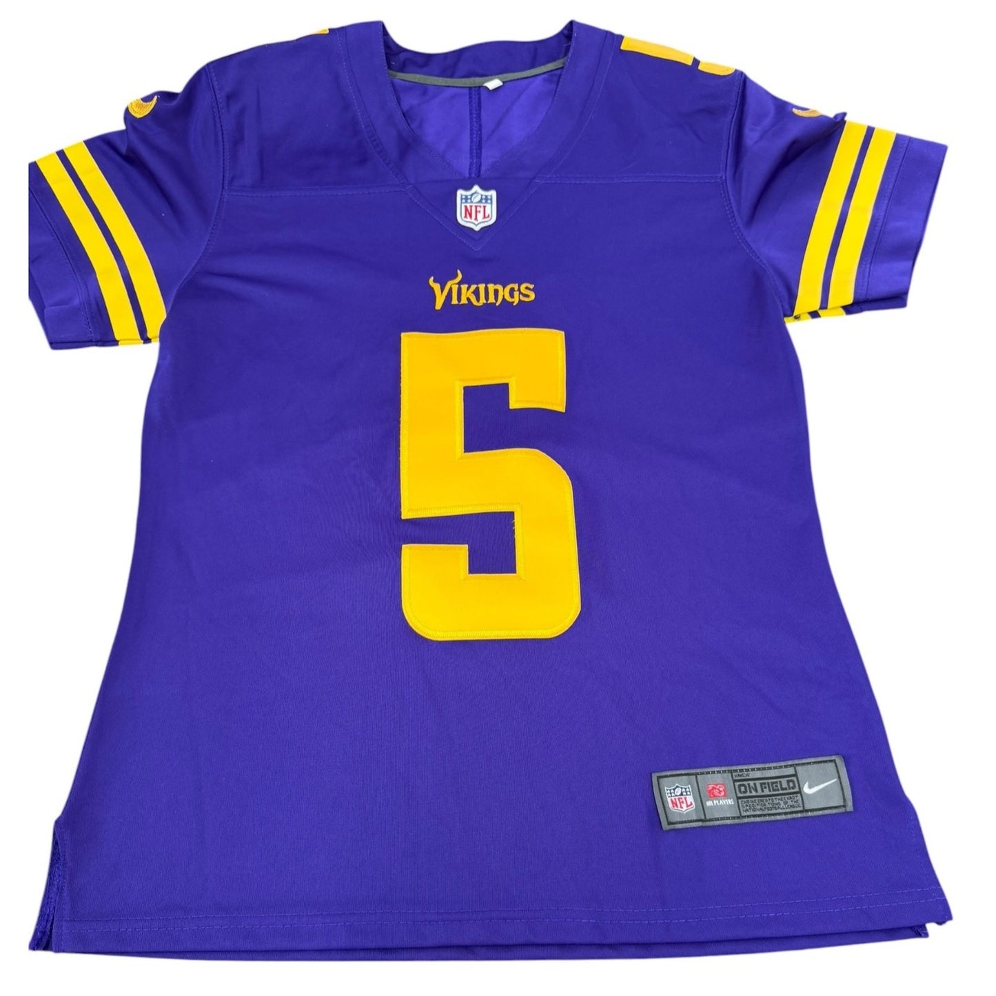 Nike Minnesota Vikings Teddy Bridgewater #5 NFL On Field Jersey Women's M/L