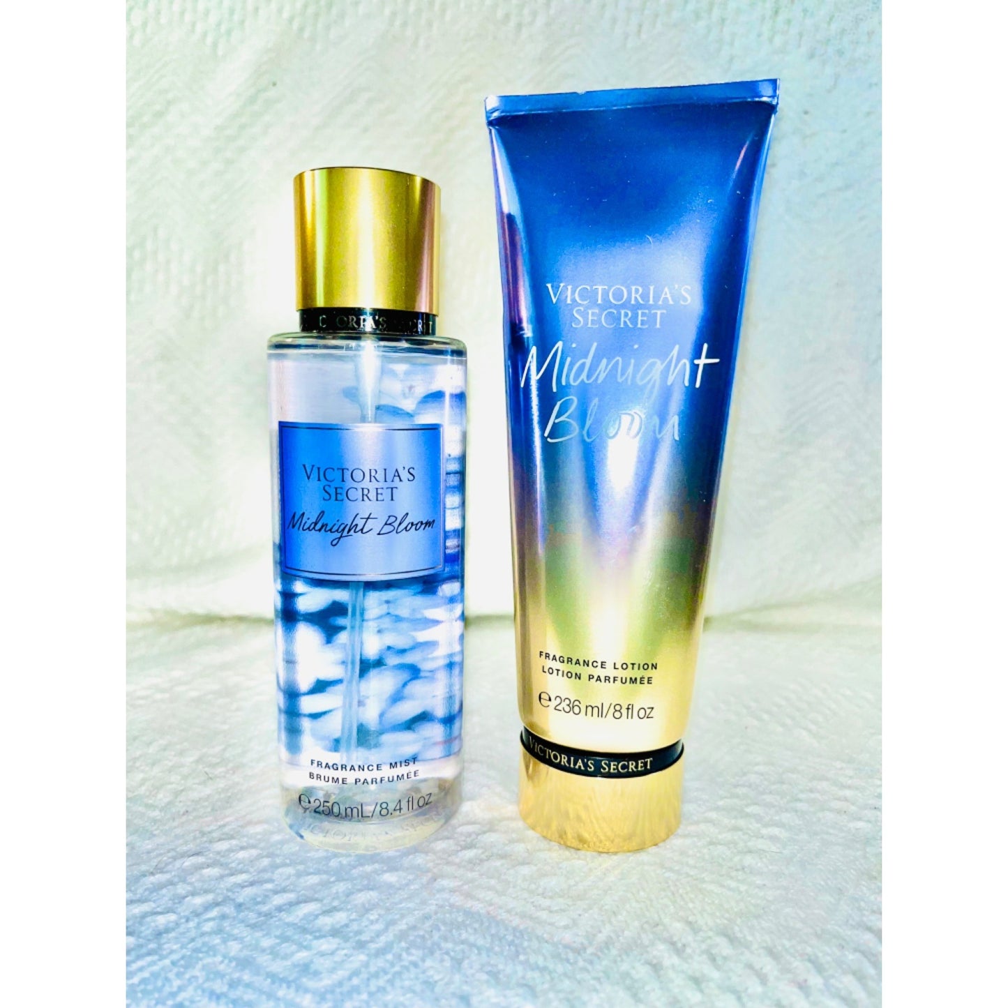 Midnight Bloom Victoria Secret 2 Piece Set NEW