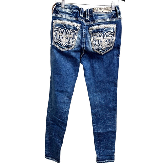 Rock Revival Rosalie Skinny Jeans Women's Size 28
