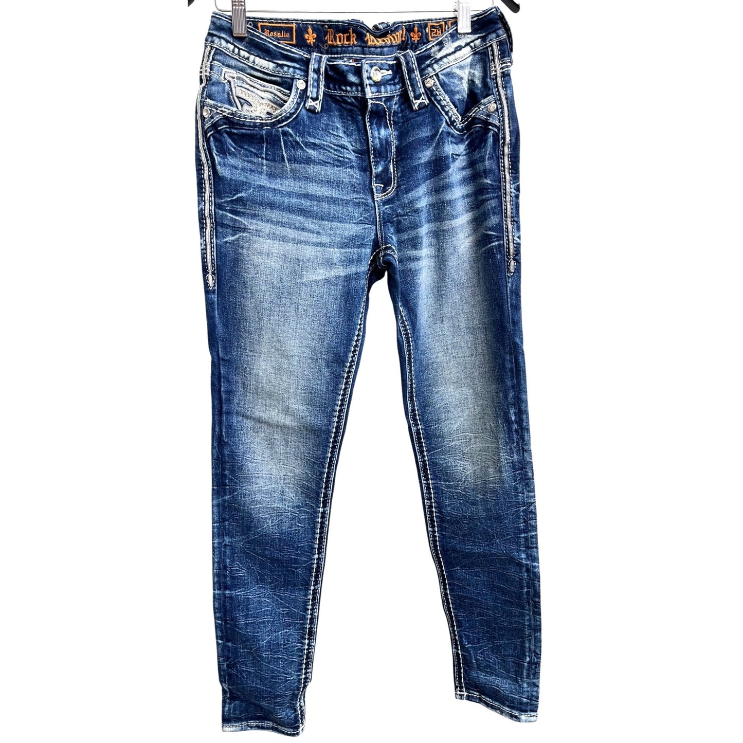 Rock Revival Rosalie Skinny Jeans Women's Size 26