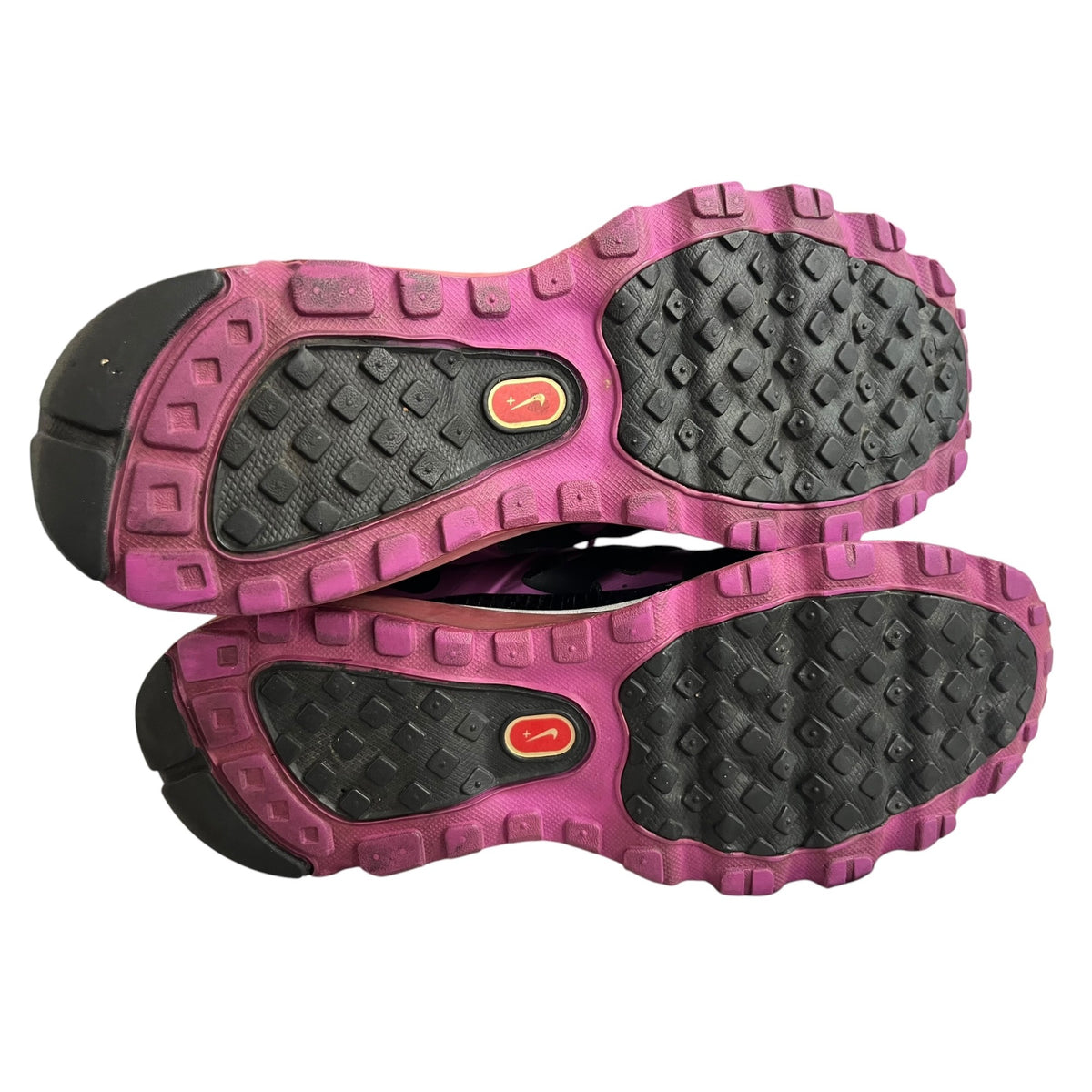 Nike Air Max+ 2012 Women's Running Shoes Black/Magenta Size 9.5