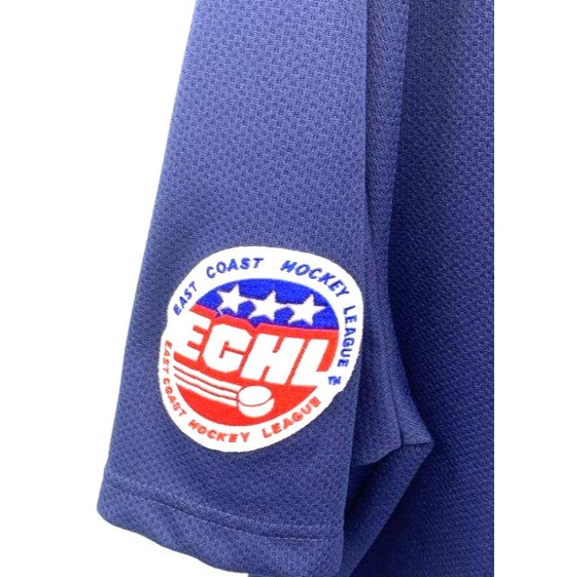 Mississippi Seawolves Hockey OT Sports Blue Button Front XXL Jersey Vintage