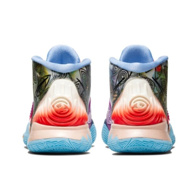 Nike Kyrie 6 Unite The World Basketball Shoes Multicolor Boys Size 4Y