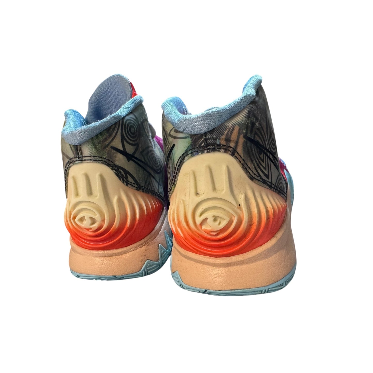 Nike Kyrie 6 Unite The World Basketball Shoes Multicolor Boys Size 4Y