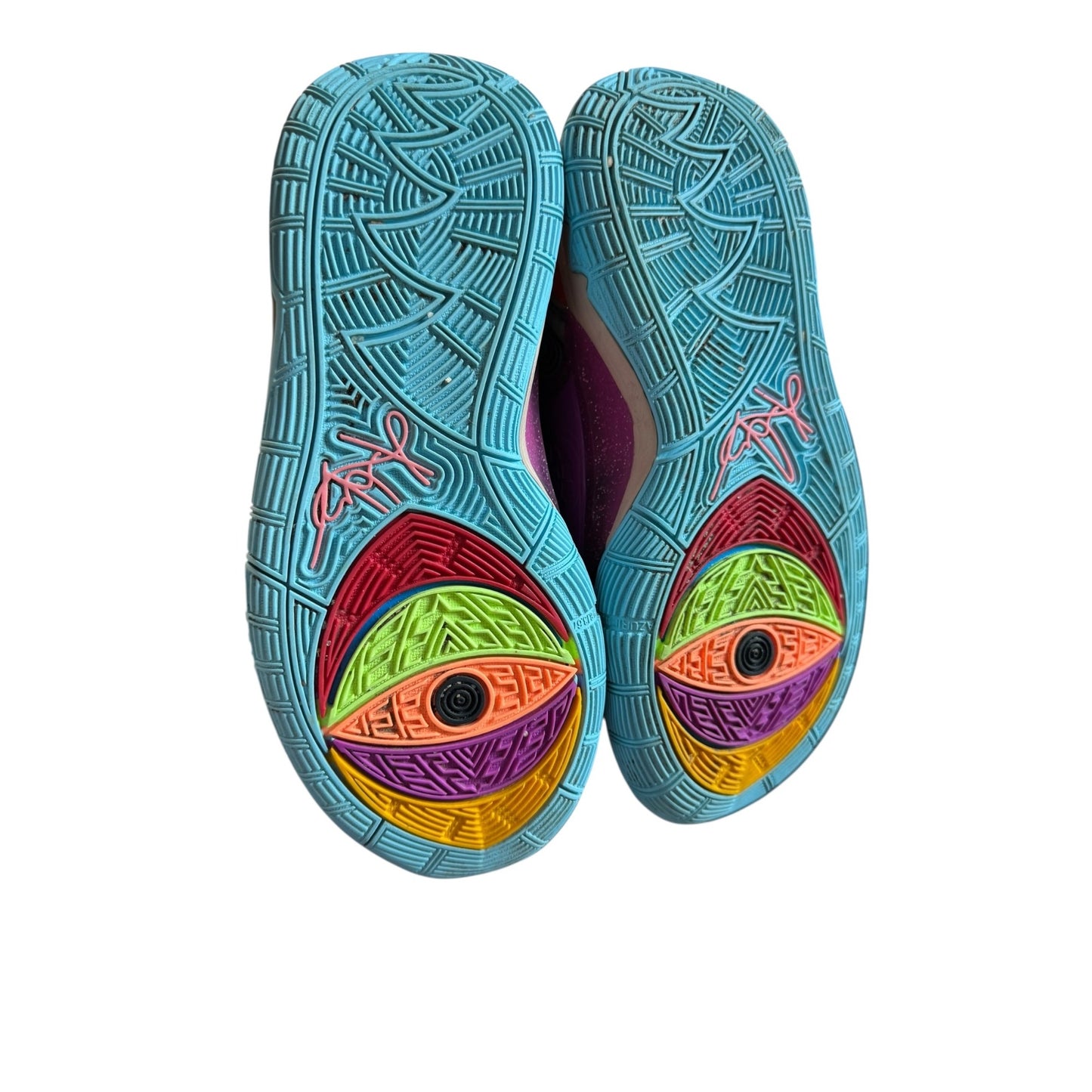 Nike Kyrie 6 Unite The World Basketball Shoes Multicolor Boys Size 4Y