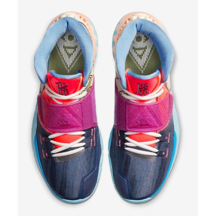 Nike Kyrie 6 Unite The World Basketball Shoes Multicolor Boys Size 4Y